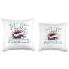 Pilot Progress Please Wait Future Pilot Gifts Funny Pilot Throw