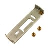Lighting Fixture Ceiling Plate Bracket Plate Earthed 97mm with Brass