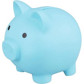 WSADZXC77 Cute Piggy Bank Plastic Pig Money Bank Adult Piggy Bank Mini Small Pig Money Box Coin Bank Plastic Piggy Bank for Boys Girls Children C