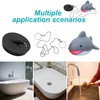 MAIXINNEW Bath Plug with Chain 45mm, Rubber Floating Bath Tub