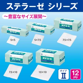 白十字 ステラーゼ(未滅菌)5×7.5 15386(100マイイリ)
