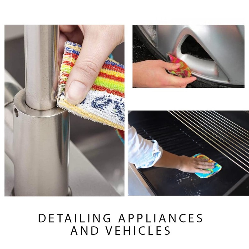 Molly’s Marvelous European Scrubbing & Scouring Pad 3-Pack Dishwasher Safe,