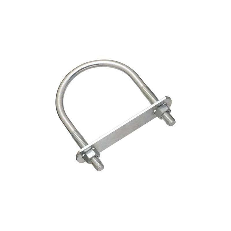 National Hardware N222-217 U Bolt, 652, 652-3/8"x3 x4-1/2, Zinc Plated