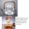 800ml Glass Teapot With Glass Infuser, Teapot With Strainer For