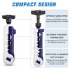 Mini Line Spooler Portable Fishing Line Winder Machine Adjustable Spinning