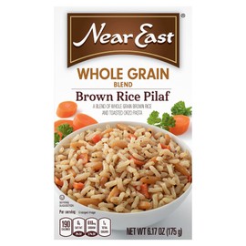 Near East Rice Mix Whole Grain Pilaf Brown 6.17 oz (Pack of 12)