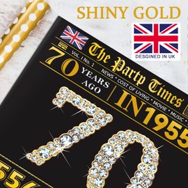 70th Birthday Cards Funny 3D Pop Up Gifts with Envelope for Women Men Anniversary Party Table Decorations Born In 1955 70 Year Old Poster Greeting Card for Grandma Grandad Mum Dad Husband Wife Her Him