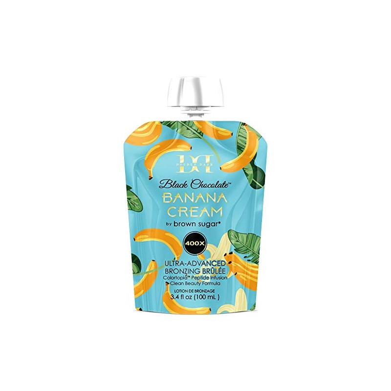 Double Dark Black Chocolate Banana Cream 3.5 oz