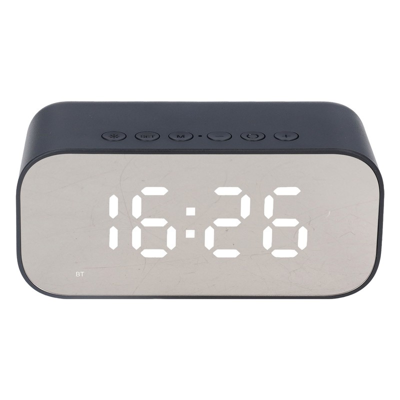 Alarm Clock Radio Portable Dimmer Control Dual Alarm FM Alarm