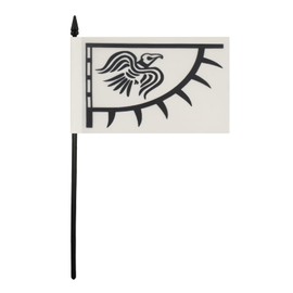 AZ FLAG - Table Flag Viking Raven - 15 x 10 cm - Ravens Table Flag 10 x 15 cm - Flags