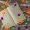Civaner 3 Sizes 120 Pieces Plastic Spiders Small Plastic Spiders