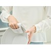 Yamazaki Sangyo 205981 Bath Cleaning, Sponge, Brush, Hand, Handy, Antibacterial,