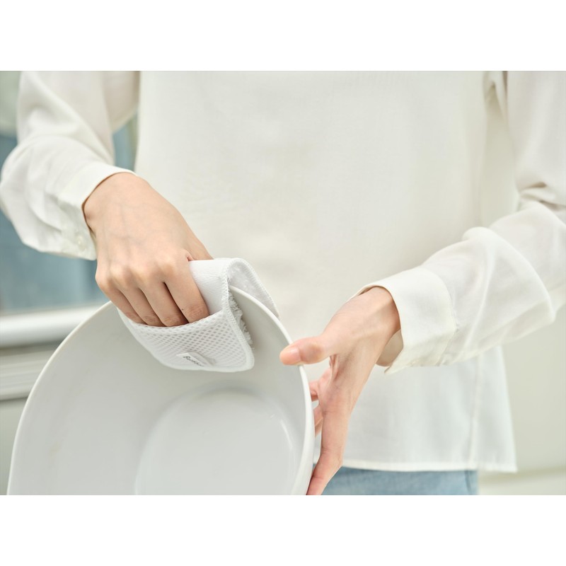 Yamazaki Sangyo 205981 Bath Cleaning, Sponge, Brush, Hand, Handy, Antibacterial,