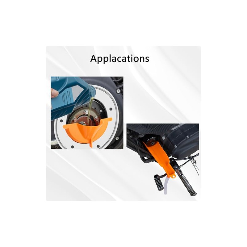 Transmission Crankcase Fill Funnel and Drip Free Oil Filter Funnel
