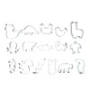 ScrapCooking - 2028 Set of 16 Animals Cookie Cutters -
