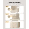 DownyPaws Cat House for Indoor Cats, Cat Bed Cave for