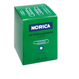 ALCO-Albert 2210 - Briefklammern mit Kugelenden, verzinkt, 24 mm, 1000 Stück