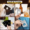 20Piezas Abrebotellas Tipo Póquer, Abridor de Cerveza de Acero Inoxidable,