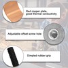 Zhitaoxun Copper Welding Spoon Welders Helper,3 pcs Copper Paddle Backer,Copper