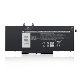 A AMANDA 3HWPP Laptop Battery Compatible for Dell Latitude 5401 5410 5411 5501 5510 5511, Precision 3541 3551 Inspiron 17 7500/7506 2-in-1 Black Series Notebook 03HWPP 10X1J N2NLL 1VY7F 15.2V 68Wh