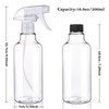 Hethyo Plastic Spray Bottles Empty Spray Bottle 16.9oz/500ml 2 Pack