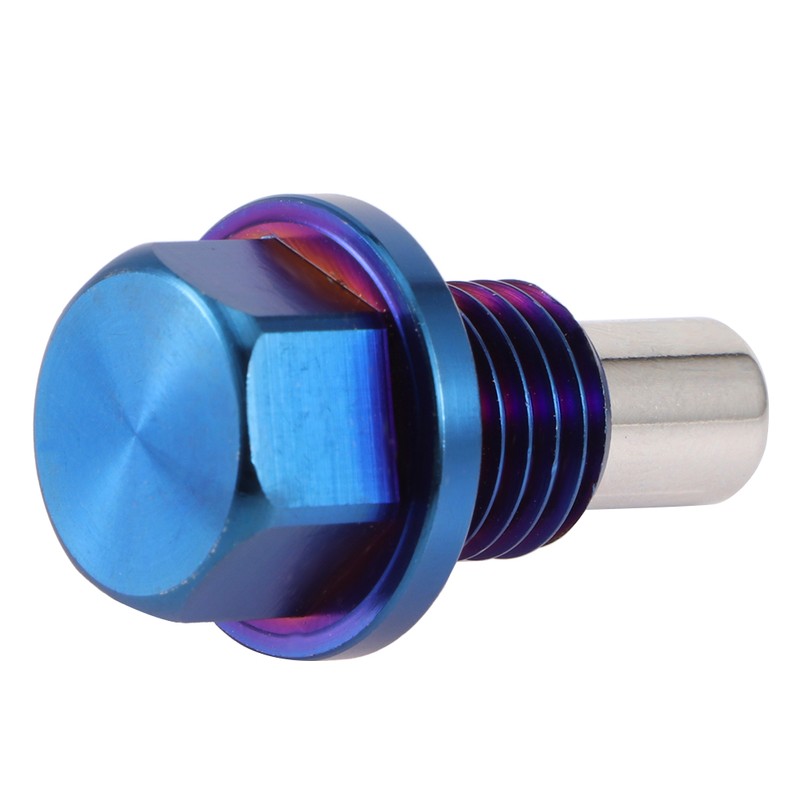 Aluminum Alloy Magnetic Oil Pan Sump Return Drain Plug Bung