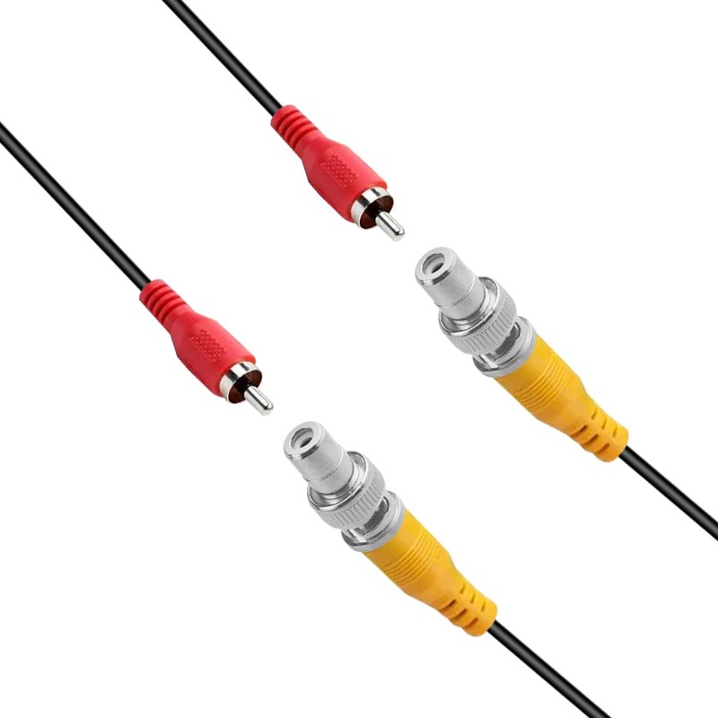 WMYCONGCONG Pack of 20 BNC Male to RCA Female Convert