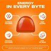 Energy Bytes Caffeine Gummies | Instant Energy Chews for Running,