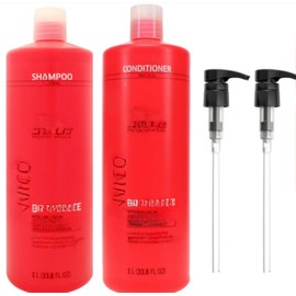 Brilliance Shampoo and Conditioner Set 33.8 oz Fine to Normal Hair Pumps Included