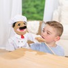 Melissa & Doug Chef Puppet (Al Dente) with Detachable Wooden