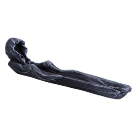 Nemesis Now Scent of Fate Incense Burner 28cm, Resin, Black, Grim Reaper Stick Incense Holder, Macabre Horror Giftware, Cast in the Finest Resin, Expertly Hand-Painted
