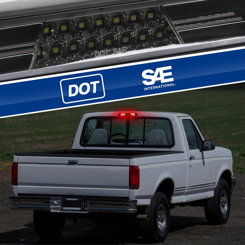 HTZCMOTO LED 3rd Third Brake Light Compatible with 1994-1996 F150