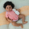 SCOM Realistic Reborn Baby Dolls Black-20 Inch Girl African American
