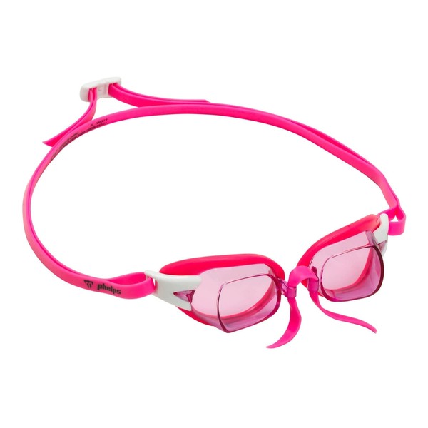 Aquasphere Phelps Chronos - 2020 Pink & White/Pink Lens Swimming