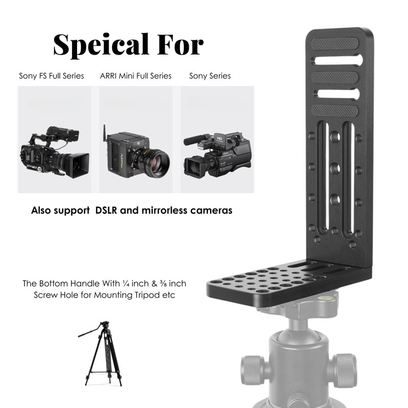 DSLR Camera L Bracket Vertical Horizontal Switching Tripod Quick Release