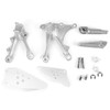 Front Rider Foot Pegs Bracket For Kawasaki Zx6R 2005 2006