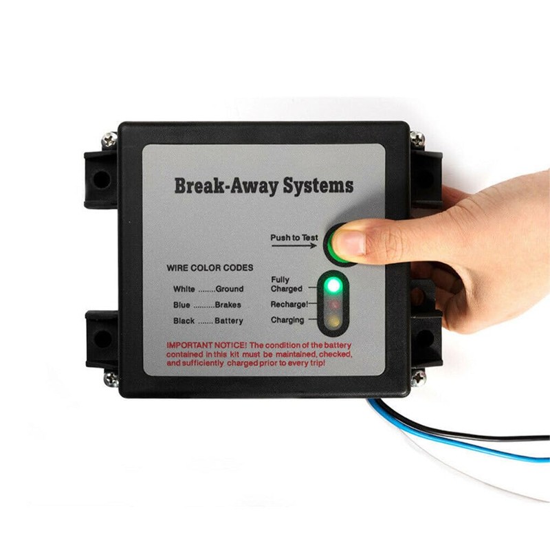 AIXXCUVQ Breakaway Kit For Car Trailer Brakes - Improved Stopping