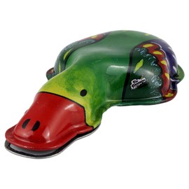 Freak Scene Tin Toy Knack Duck Wide Clicker Tin Duck Green / Dark Green