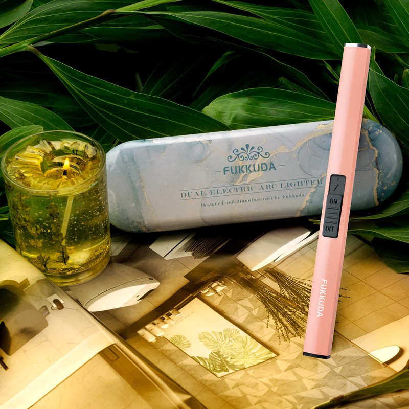 FUKKUDA Electric Candle Lighter with Gift Box - USB Rechargeable