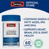 Swisse-Odourless 4x Strength Wild Fish Oil Concentrate 60 Capsules