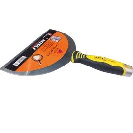 ESreake 6-Pack Putty Scraper 8" Putty Knives with Plastic Ergonomic Handle for Taping Paint Wall Floor Tile, Metal Spackle Tools Knife,Remover for Wood, Wallpaper Scraper (8")