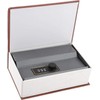 Diversion Book Safe Storage Box with Combination Lock, Secret Hidden