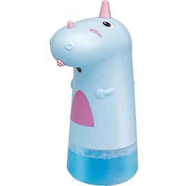 Kelendle Kids Automatic Hand Soap Dispenser Touchless Foaming Soap Dispenser Battery Operated Soap Dispenser Shower Gel Container Hands Free Soap Dispenser for Home Office School Decoration Blue