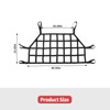 Rear Trunk Mesh Cargo Net Fit for Ford Bronco 4