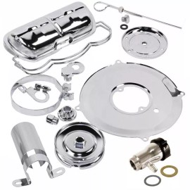 Moore Parts Vw Bug Super Chrome Dress Up Kit For Volkswagen Air-cooled Engines