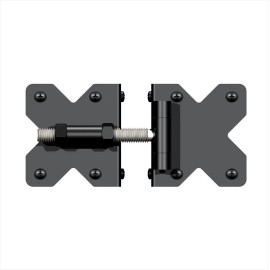 Nationwide Industries NW38951N Stainless Standard to Narrow Gate Hinges - Black