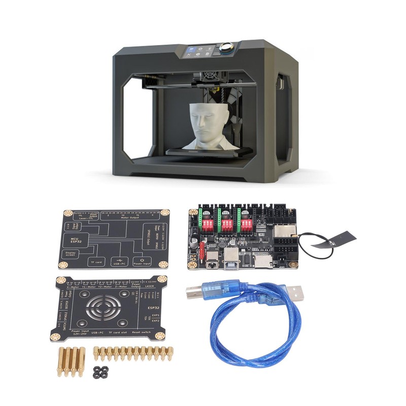 MKS DLC32 Motherboard, Offline Control for Engraving Machines, 32 Bit,