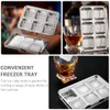 Alipis Stainless Steel Ice Cube Mold - 6 Slot Metal