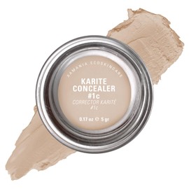 XAMANIA Cold #1: Corrector Ojeras Karité y Cacao. Contorno Natural Hidratante, Cubre Ojeras e Imperfecciones, Cobertura Media. Maquillaje para Piel Sensible, 5 g