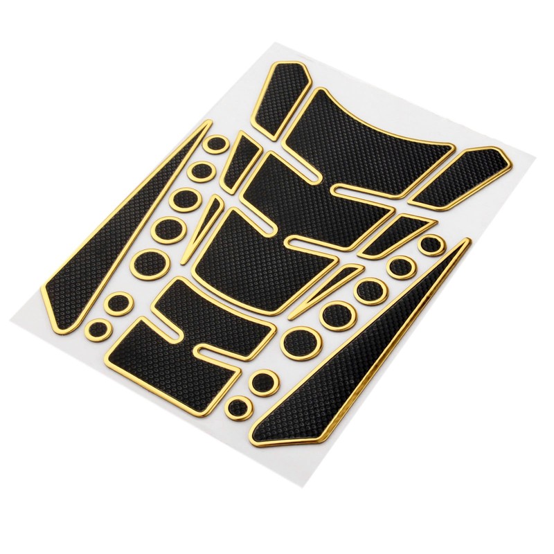 Mtsooning 3D Gas Tank Pad Sticker Replacement for Honda Yamaha